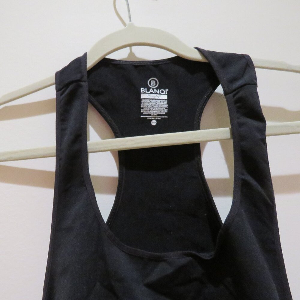 BLANQI Everyday Maternity Sleeveless Dress in Black Stretch Minimalist Corporate - Picture 6 of 13